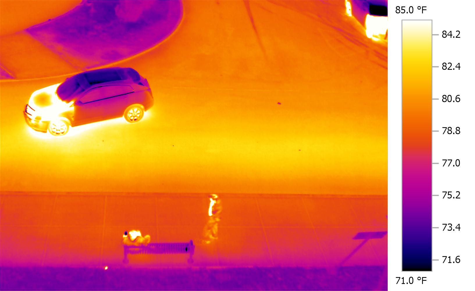 Infrared Inspection Services of Underground Steam or Liquid Pipe leaks.