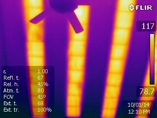 Infrared Radiant Heat Leak Detection Services - Albany, NY